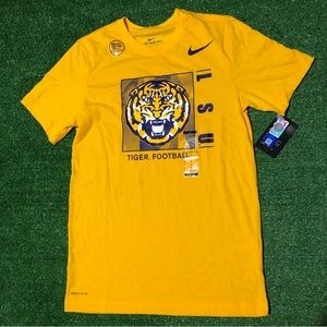 Nike Dri-Fit LSU Tigers Football shirt size S. $25
